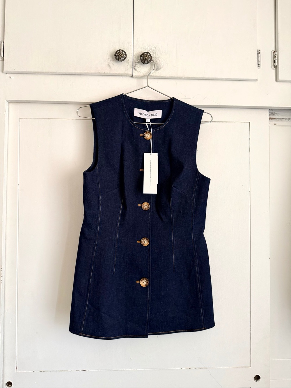 Veronica Beard Jessup Denim Vest